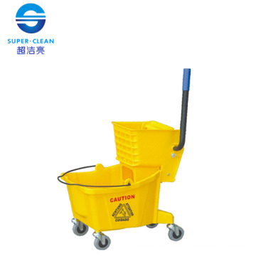 32L Single Mop Wringer Trolley (B-040D)